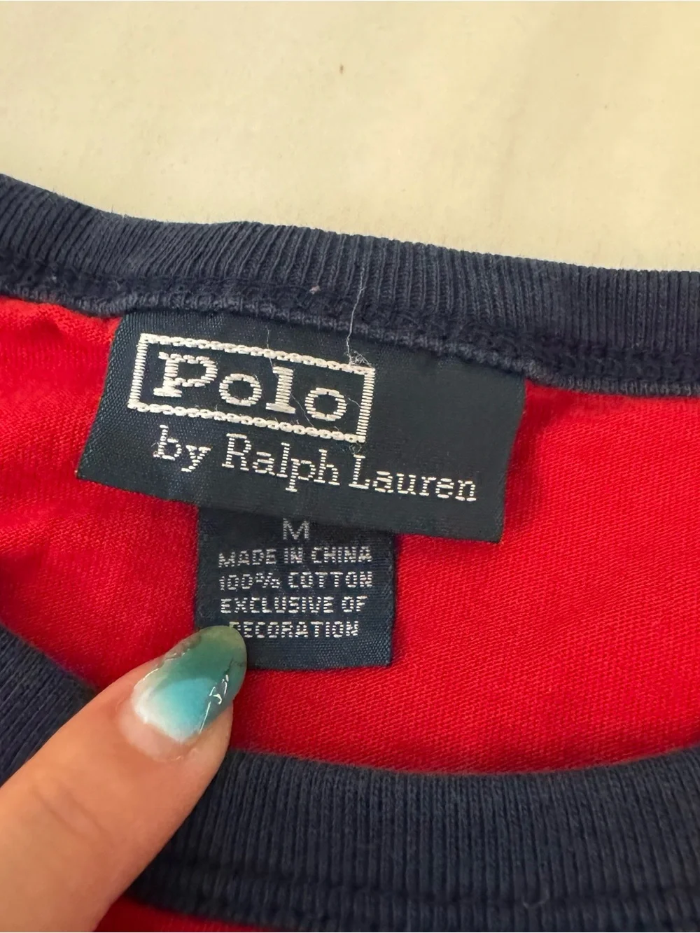 Polo by Ralph Lauren Kids Red Ringer Tee